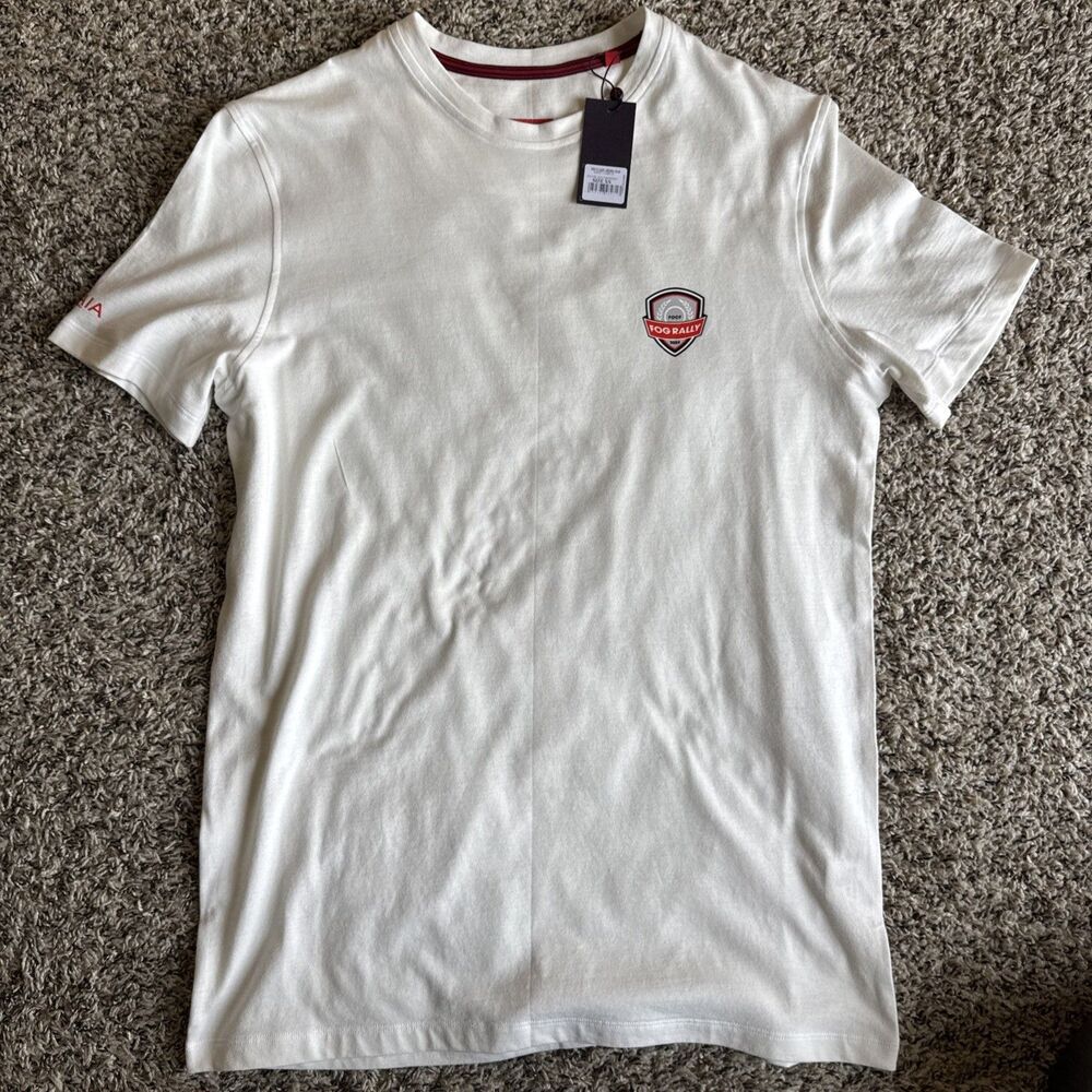 Isaia Napoli Fog Rally 2024 T Shirt XS NWT  Drive With A Purpose Exclusive Rare